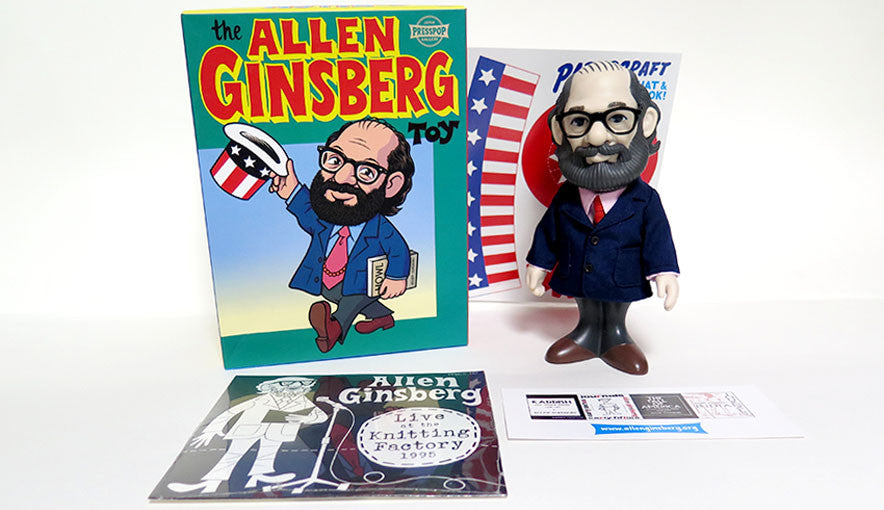 ALLEN GINSBERG FIGURINE + CD SET – Presspop inc.