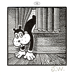 JIM WOODRING  “FRANK・Poochytown” Letterpress Print