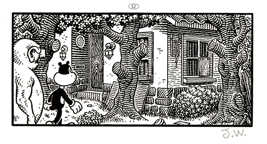 JIM WOODRING  “FRANK・Poochytown” Letterpress Print