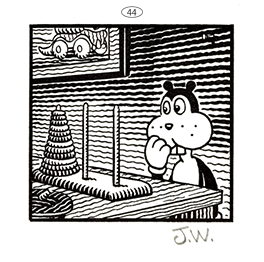 JIM WOODRING  “FRANK・Poochytown” Letterpress Print