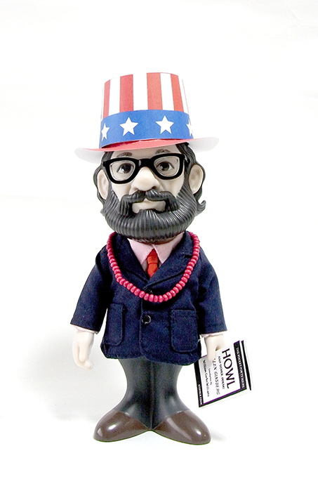 ALLEN GINSBERG FIGURINE + CD SET