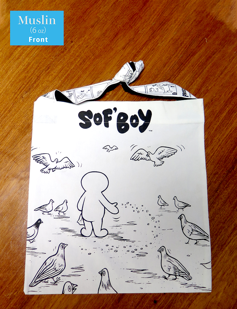 ARCHER PREWITT  “SoF’Boy Tote Bag” (“Pidgy”2020 version)