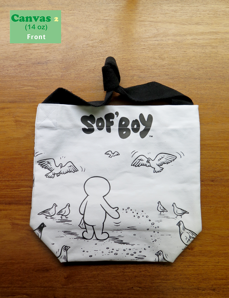 ARCHER PREWITT  “SoF’Boy Tote Bag” (“Pidgy”2020 version)