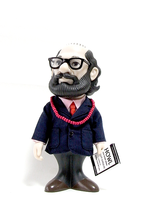 ALLEN GINSBERG FIGURINE + CD SET