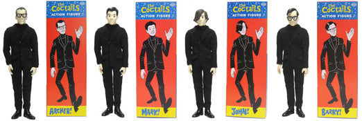 The Coctails 12" Action Figure Set “Beatnik Style”