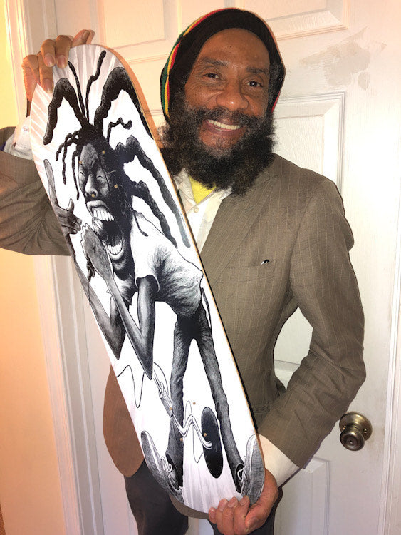 H.R. (Bad Brains) 🛹 Skateboard deck