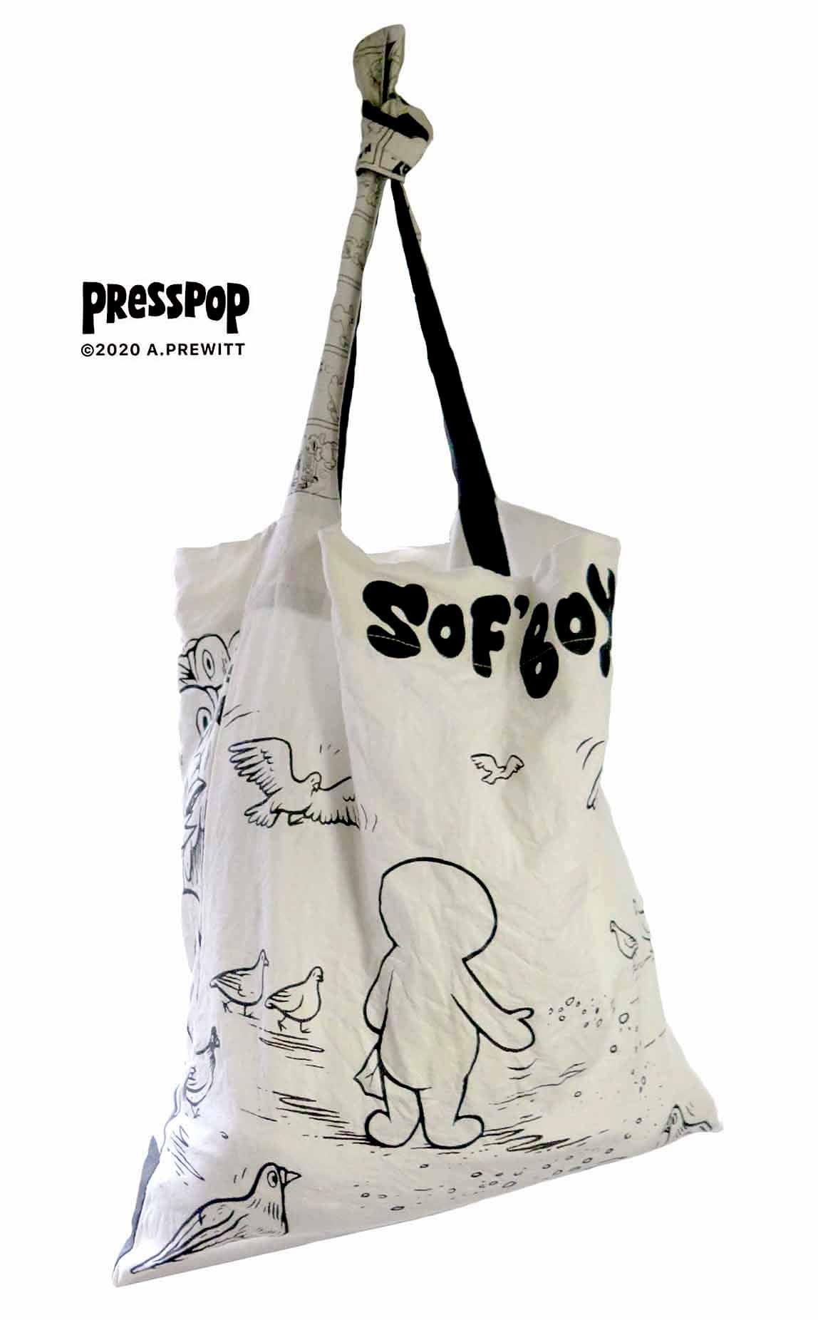 ARCHER PREWITT  “SoF’Boy Tote Bag” (“Pidgy”2020 version)