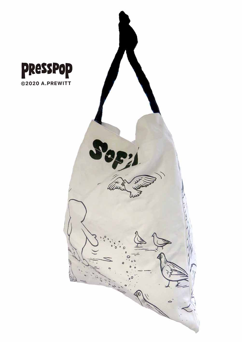 ARCHER PREWITT  “SoF’Boy Tote Bag” (“Pidgy”2020 version)